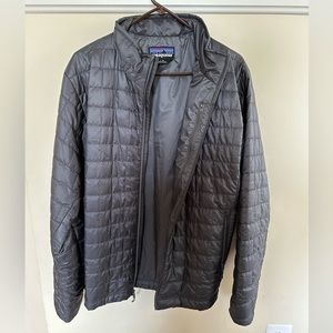 Patagonia nano puff jacket, men’s large Forge Gray